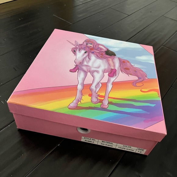 Jeffrey Campbell Rumble Block Heeled Suede Booties (Taupe) - Picture 6 of 6